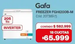 Naldo Lombardi Gafa freezer FGH1200B-M oferta