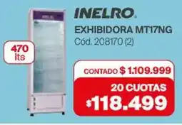 Naldo Lombardi Inelro exhibidora MT17NG oferta