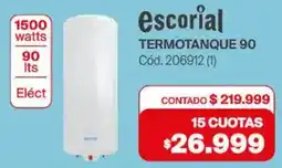 Naldo Lombardi Escorial termotanque oferta