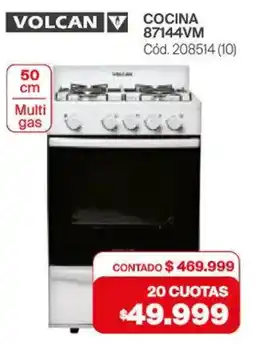Naldo Lombardi Volcan cocina 87144VM oferta
