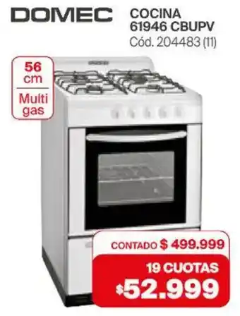 Naldo Lombardi Domec cocina 61946 CBUPV oferta