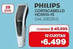 Naldo Lombardi Philips cortacabello HC5610-15 oferta
