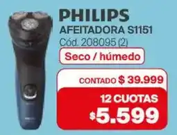 Naldo Lombardi Philips afeitadora S1151 oferta