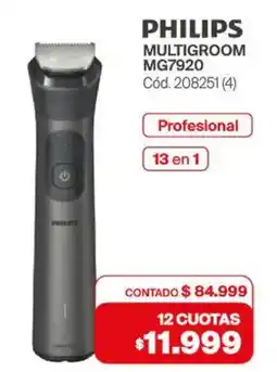 Naldo Lombardi Philips multigroom MG7920 oferta