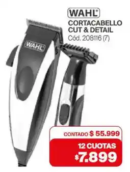 Naldo Lombardi Wahl cortacabello cut & detail oferta