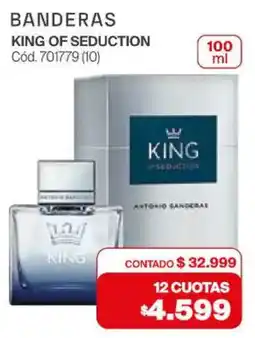 Naldo Lombardi Banderas king of seduction oferta