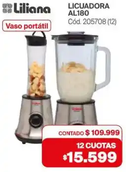 Naldo Lombardi Liliana vaso portátil licuadora AL180 oferta