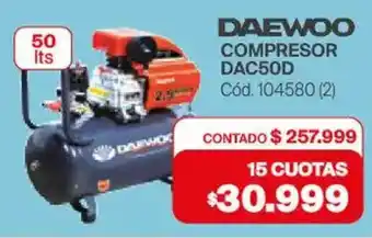 Naldo Lombardi Daewoo compresor DAC50D oferta