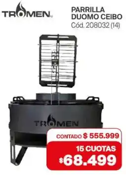 Naldo Lombardi Tromen parrilla duomo ceibo oferta