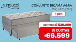 Naldo Lombardi Inducol conjunto bicama agra oferta