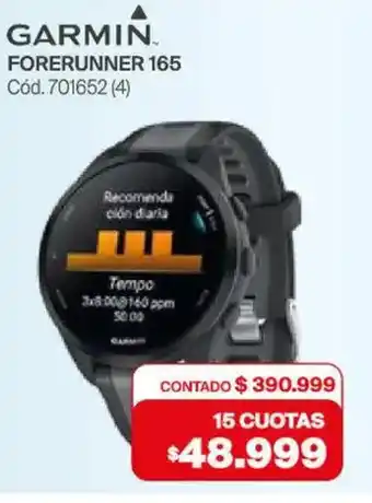 Naldo Lombardi Garmin forerunner 165 oferta