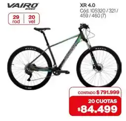 Naldo Lombardi Vairo bikes oferta