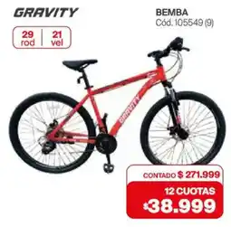 Naldo Lombardi Gravity bemba oferta