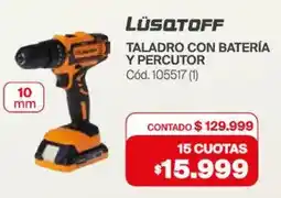 Naldo Lombardi Lüsqtoff taladro con batería y percutor oferta
