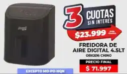 Supermayorista Vital Freidora de aire digital oferta