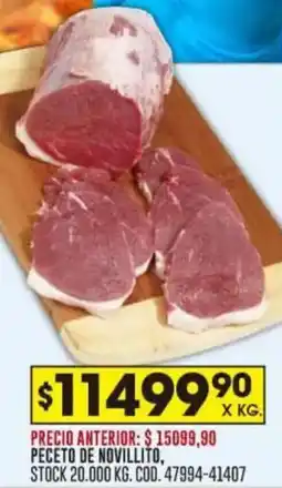 Coto Peceto de novillito oferta