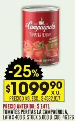 Coto Tomates peritas la campagnola oferta