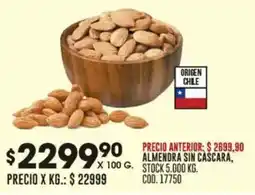 Coto Almendra sin cascara oferta
