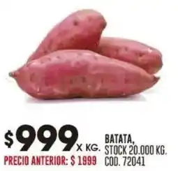 Coto Batata oferta