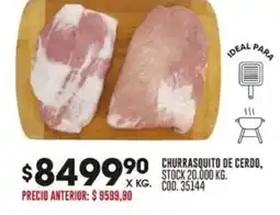 Coto Churrasquito de cerdo oferta