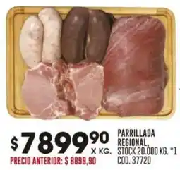 Coto Parrillada regional oferta