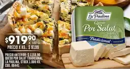 Coto La paulina queso por salut tradicional oferta