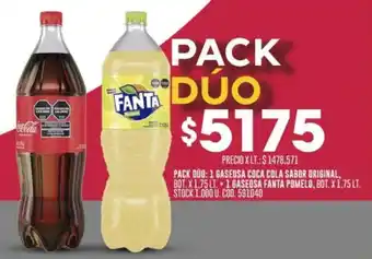 Coto Coca-cola, fanta pomelo oferta