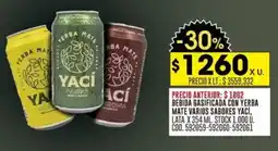 Coto Yaci̇ bebida gasificada con yerba mate varios sabores oferta