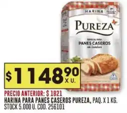 Coto Pureza harina para panes caseros oferta