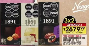 Coto Chocolate varios sabores 1891 neugebauer oferta