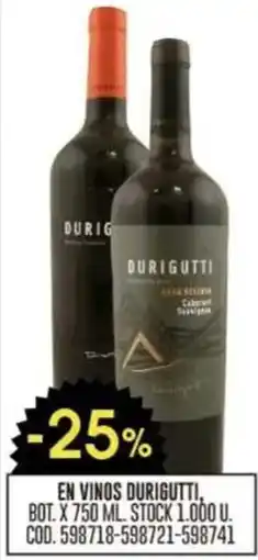 Coto Durigutti en vinos oferta