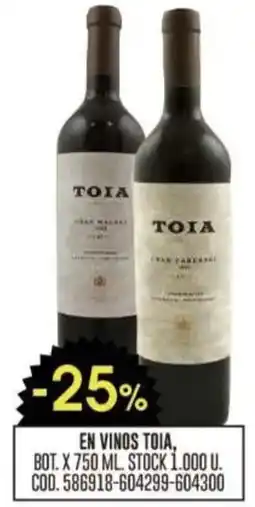 Coto Toia en vinos oferta