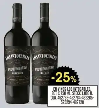 Coto Los intocables en vinos oferta
