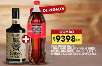 Coto Fernet buhero negro oferta