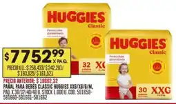 Coto Huggies pañal para bebes classic oferta