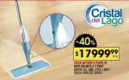 Coto Cristal del lago mopa con gatillo y spray oferta