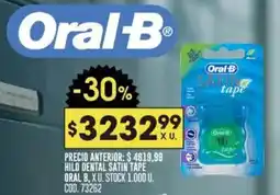 Coto Oral b hilo dental satin tape oferta