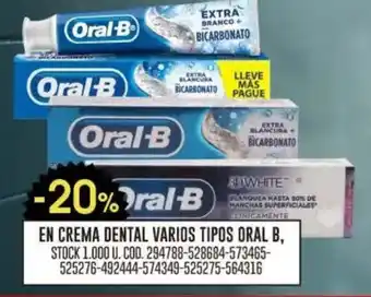 Coto Oral b en crema dental varios tipos oferta
