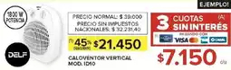 Carrefour Caloventor vertical oferta