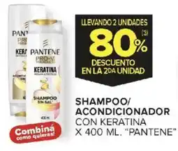 Carrefour Pantene shampoo/ acondicionador con keratina oferta