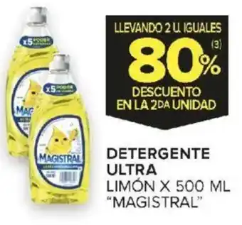 Carrefour Magistral detergente ultra limón oferta