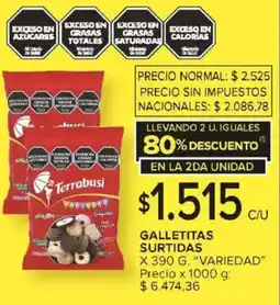 Carrefour Variedad galletitas surtidas oferta
