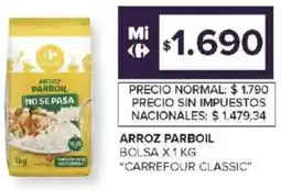 Carrefour Carrefour classic arroz parboil bolsa oferta