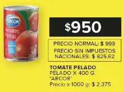 Carrefour Arcor tomate pelado oferta