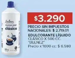 Carrefour Bulnez edulcorante líquido clásico oferta