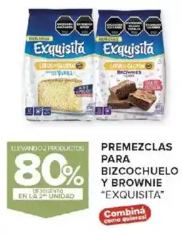 Carrefour Exquisita premezclas para bizcochuelo y brownie oferta