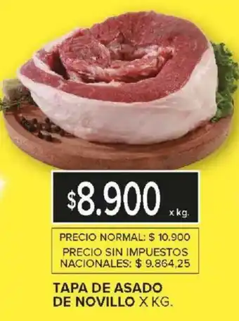 Carrefour Tapa de asado de novillo oferta