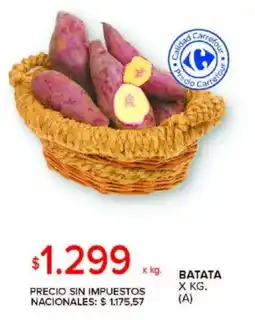 Carrefour Batata oferta