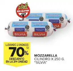 Carrefour Silva mozzarella cilindro oferta