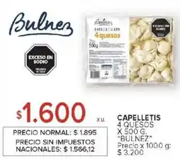 Carrefour Bulnez capelletis oferta